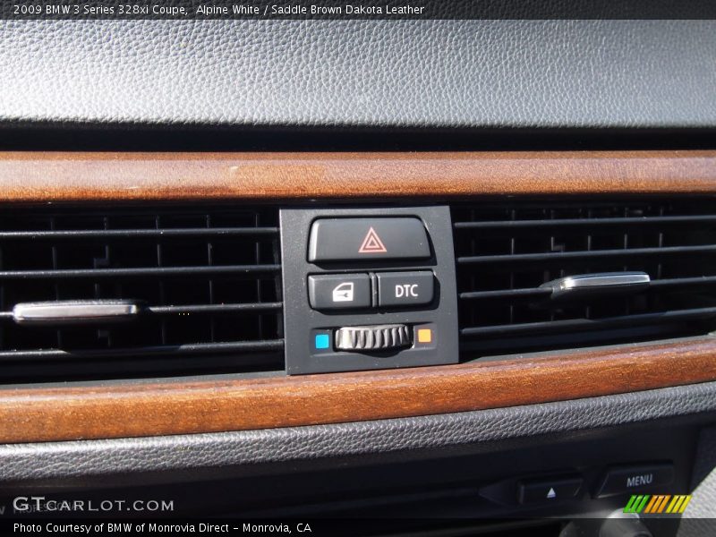 Alpine White / Saddle Brown Dakota Leather 2009 BMW 3 Series 328xi Coupe