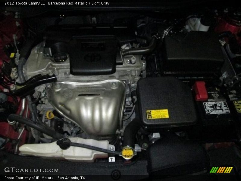 Barcelona Red Metallic / Light Gray 2012 Toyota Camry LE