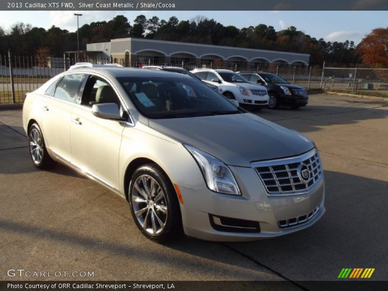 Silver Coast Metallic / Shale/Cocoa 2013 Cadillac XTS FWD