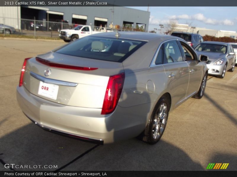 Silver Coast Metallic / Shale/Cocoa 2013 Cadillac XTS FWD