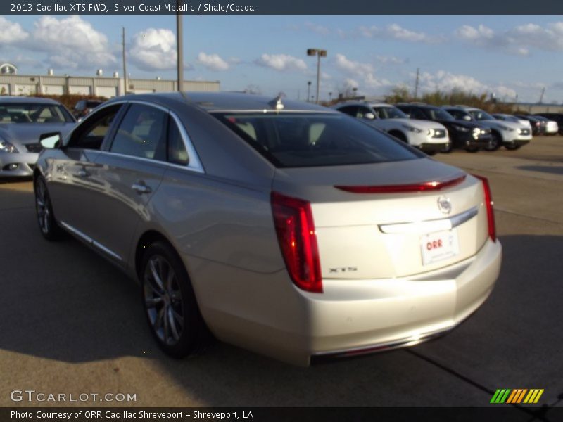 Silver Coast Metallic / Shale/Cocoa 2013 Cadillac XTS FWD