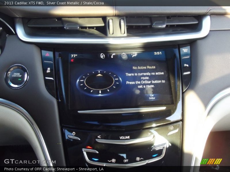 Silver Coast Metallic / Shale/Cocoa 2013 Cadillac XTS FWD