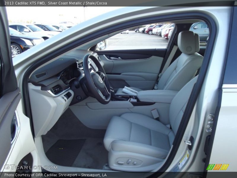 Silver Coast Metallic / Shale/Cocoa 2013 Cadillac XTS FWD