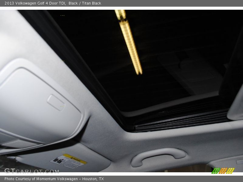 Black / Titan Black 2013 Volkswagen Golf 4 Door TDI