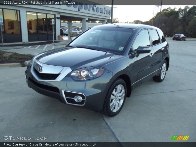 Polished Metal Metallic / Taupe 2011 Acura RDX