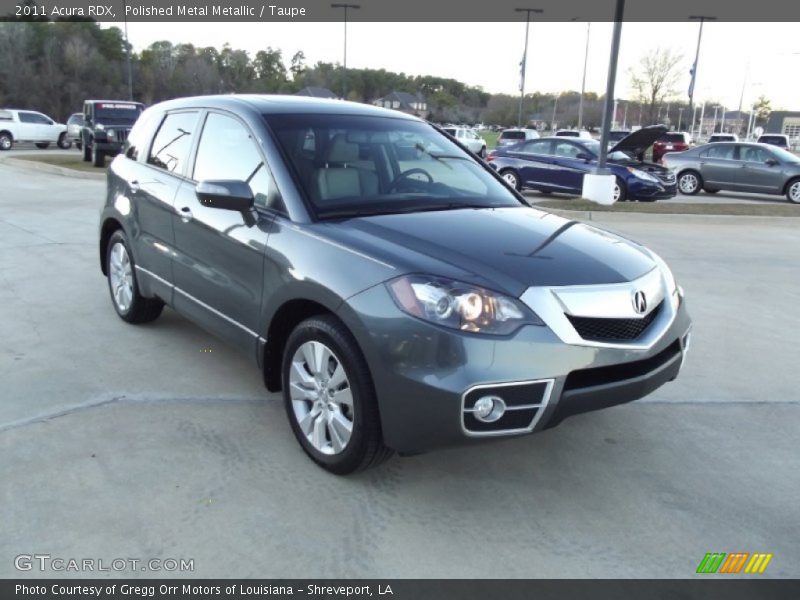 Polished Metal Metallic / Taupe 2011 Acura RDX