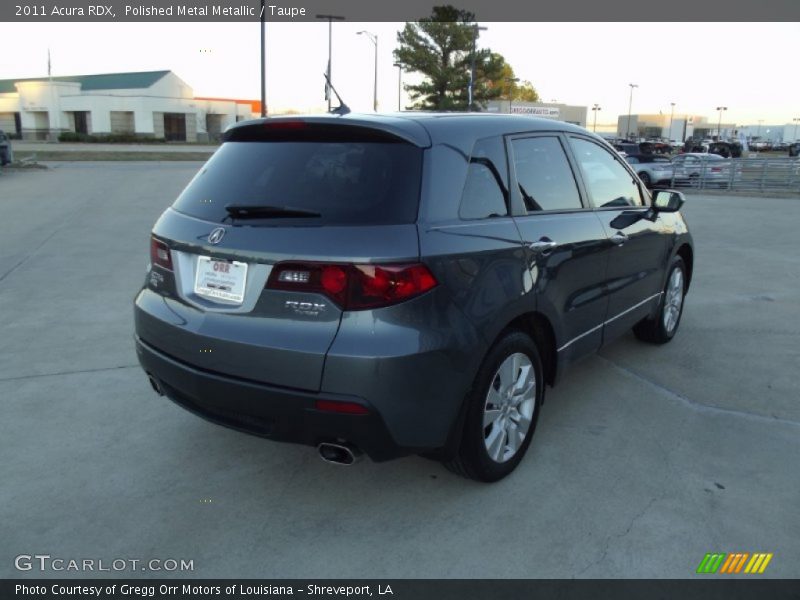 Polished Metal Metallic / Taupe 2011 Acura RDX