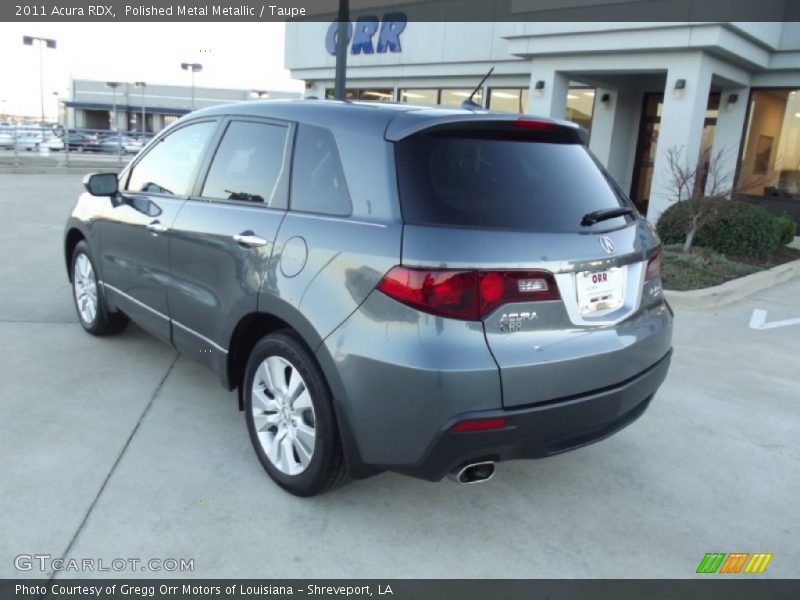 Polished Metal Metallic / Taupe 2011 Acura RDX