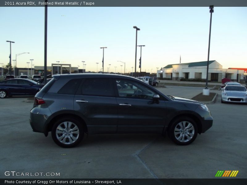 Polished Metal Metallic / Taupe 2011 Acura RDX