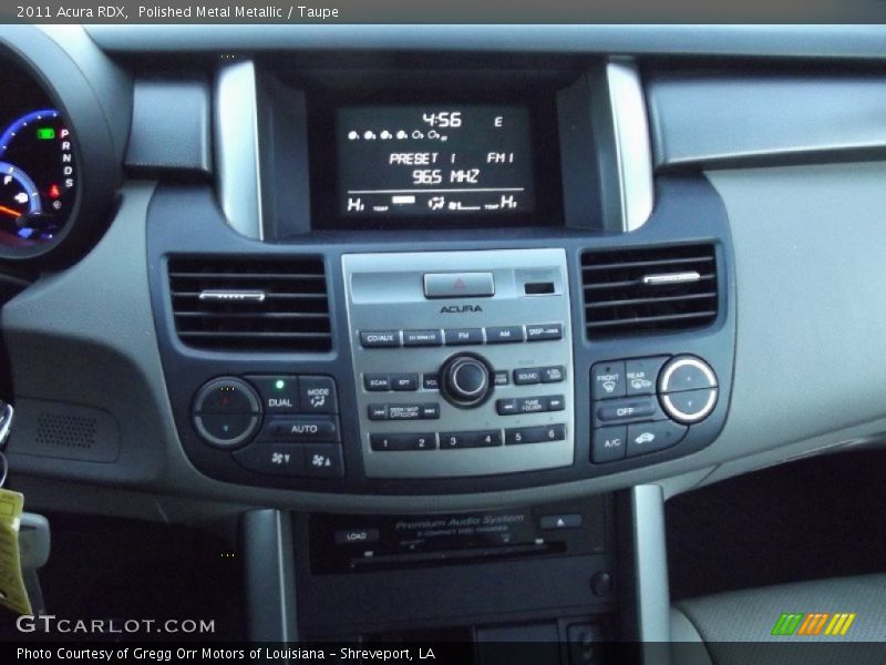 Polished Metal Metallic / Taupe 2011 Acura RDX