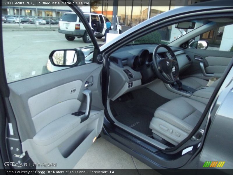 Polished Metal Metallic / Taupe 2011 Acura RDX