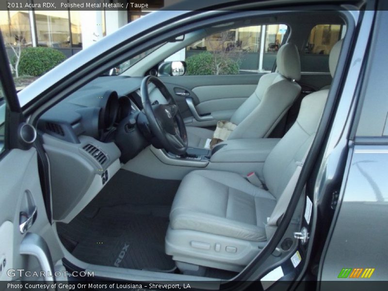 Polished Metal Metallic / Taupe 2011 Acura RDX