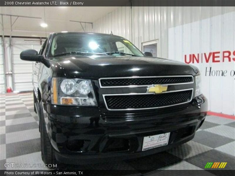Black / Ebony 2008 Chevrolet Avalanche LTZ