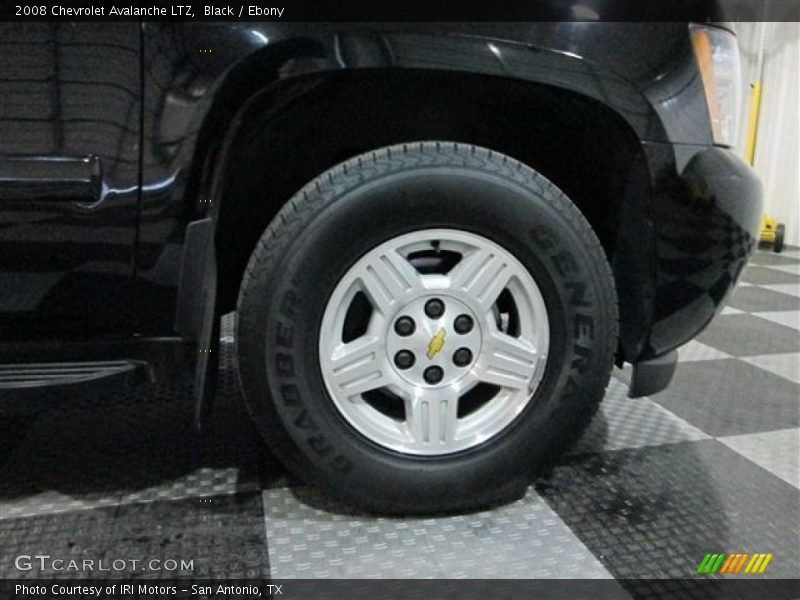 Black / Ebony 2008 Chevrolet Avalanche LTZ