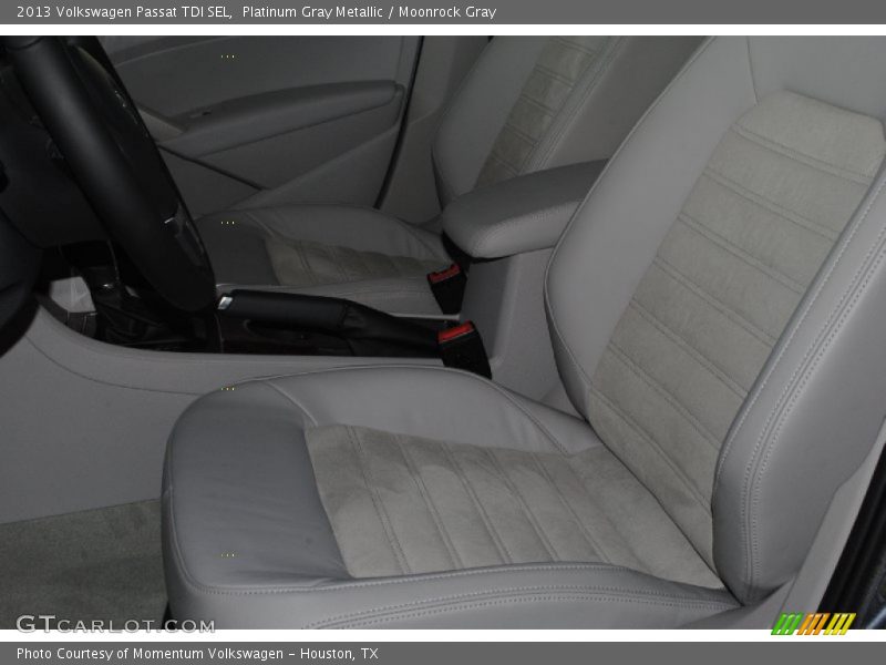 Platinum Gray Metallic / Moonrock Gray 2013 Volkswagen Passat TDI SEL