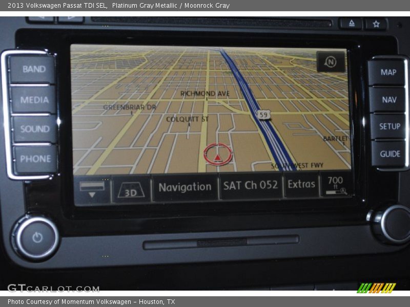 Platinum Gray Metallic / Moonrock Gray 2013 Volkswagen Passat TDI SEL