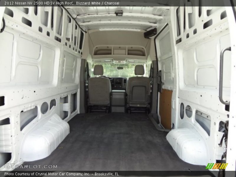 Blizzard White / Charcoal 2012 Nissan NV 2500 HD SV High Roof