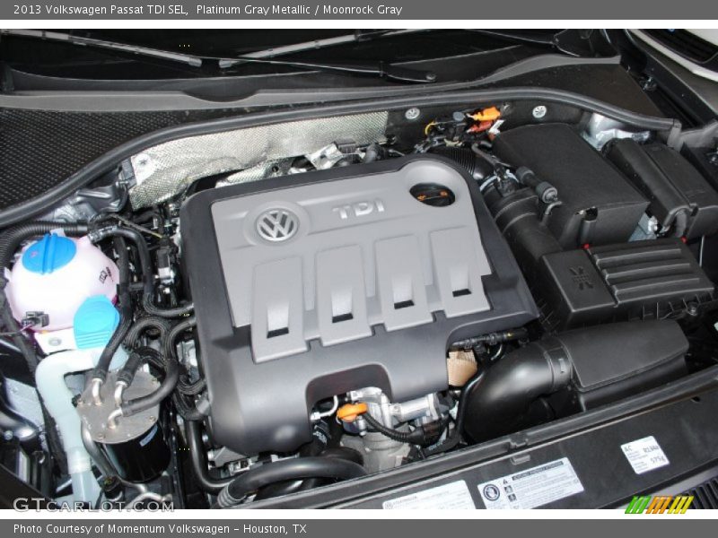 Platinum Gray Metallic / Moonrock Gray 2013 Volkswagen Passat TDI SEL