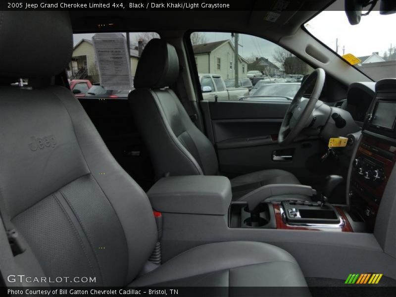 Black / Dark Khaki/Light Graystone 2005 Jeep Grand Cherokee Limited 4x4