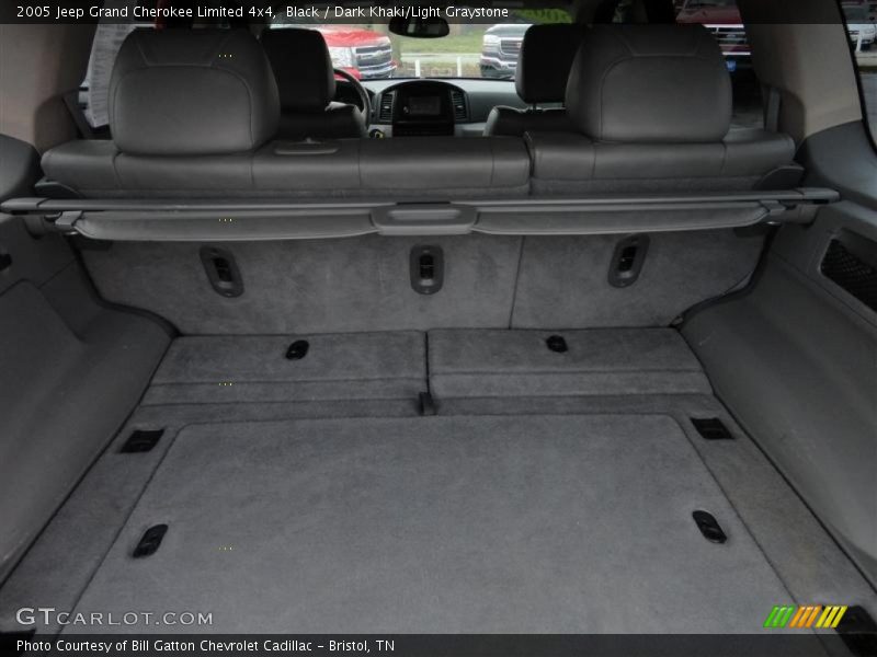 Black / Dark Khaki/Light Graystone 2005 Jeep Grand Cherokee Limited 4x4