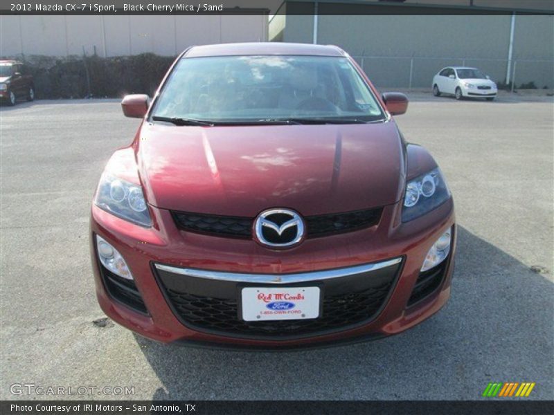 Black Cherry Mica / Sand 2012 Mazda CX-7 i Sport