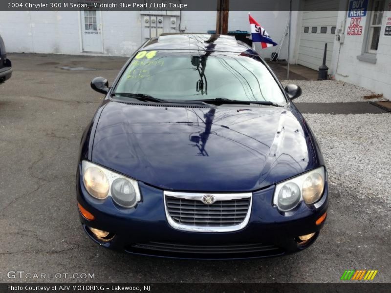 Midnight Blue Pearl / Light Taupe 2004 Chrysler 300 M Sedan