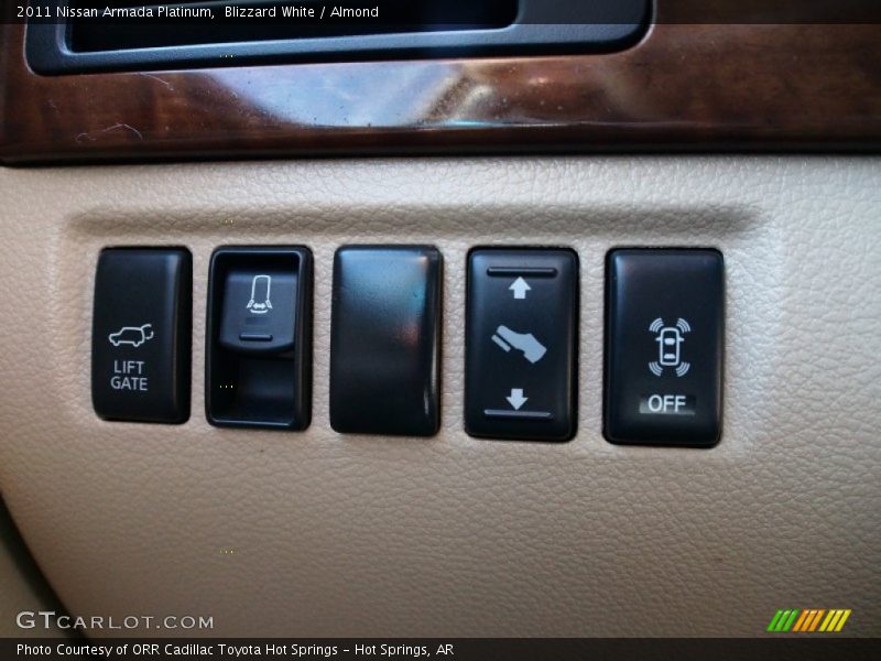 Blizzard White / Almond 2011 Nissan Armada Platinum