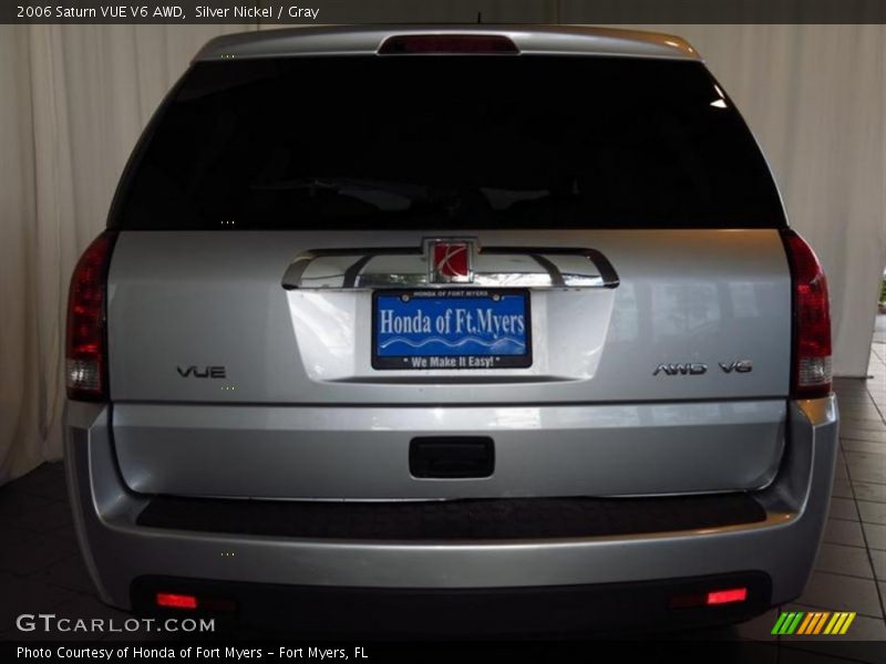 Silver Nickel / Gray 2006 Saturn VUE V6 AWD