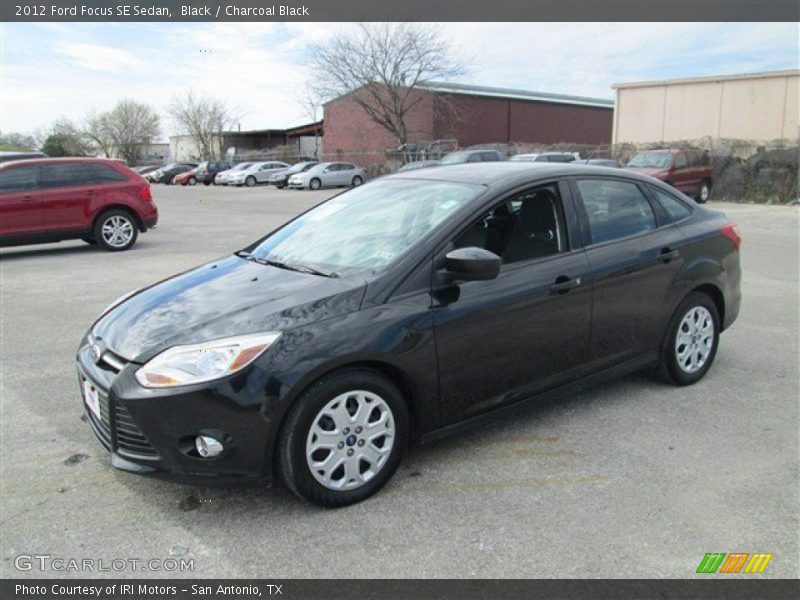 Black / Charcoal Black 2012 Ford Focus SE Sedan