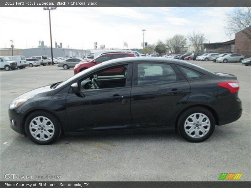 Black / Charcoal Black 2012 Ford Focus SE Sedan