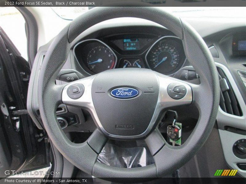 Black / Charcoal Black 2012 Ford Focus SE Sedan