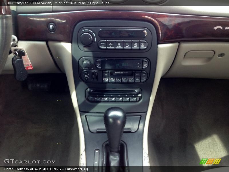Midnight Blue Pearl / Light Taupe 2004 Chrysler 300 M Sedan