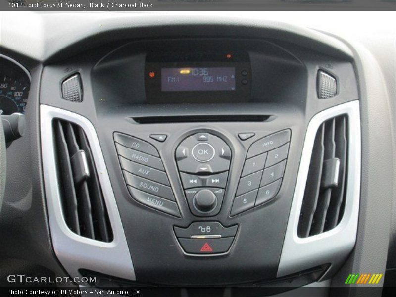 Black / Charcoal Black 2012 Ford Focus SE Sedan