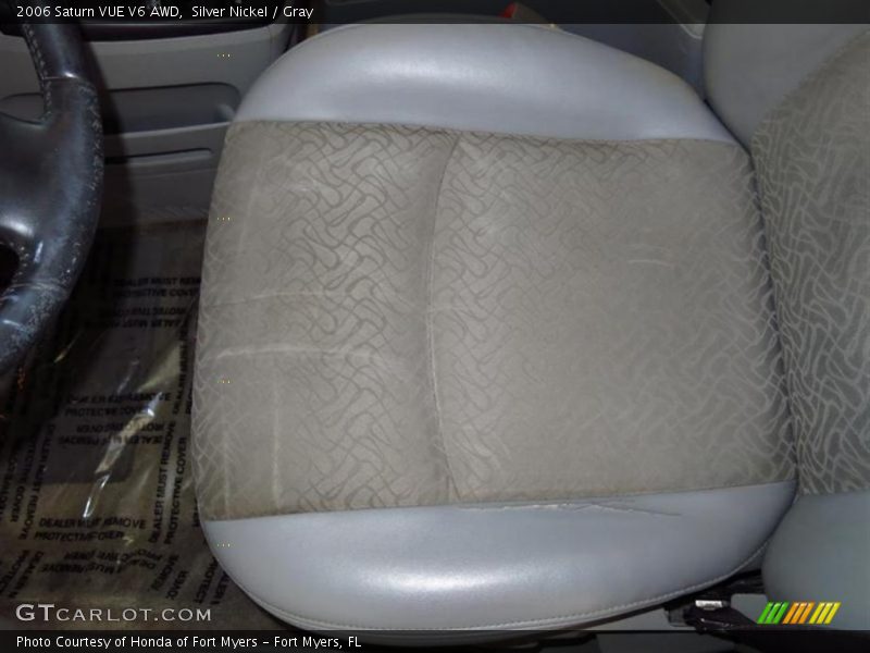 Silver Nickel / Gray 2006 Saturn VUE V6 AWD
