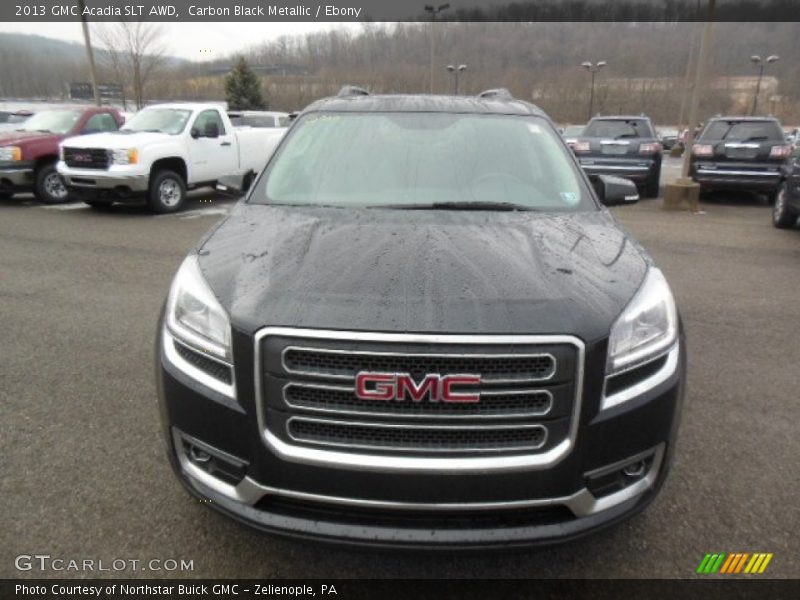 Carbon Black Metallic / Ebony 2013 GMC Acadia SLT AWD
