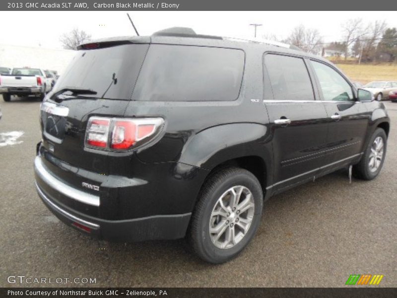 Carbon Black Metallic / Ebony 2013 GMC Acadia SLT AWD