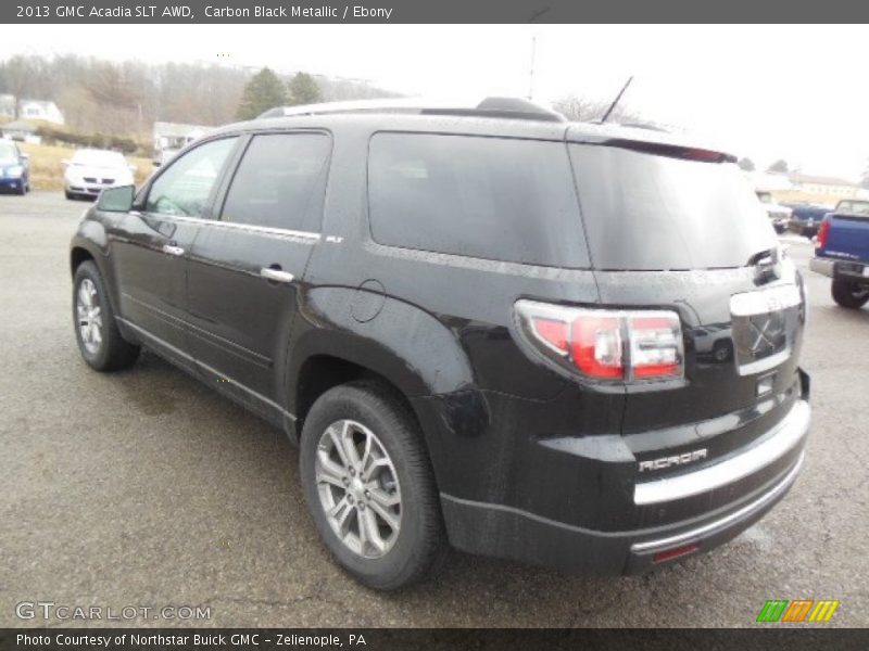 Carbon Black Metallic / Ebony 2013 GMC Acadia SLT AWD