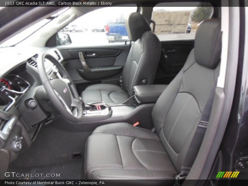  2013 Acadia SLT AWD Ebony Interior