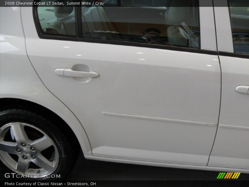 Summit White / Gray 2008 Chevrolet Cobalt LT Sedan