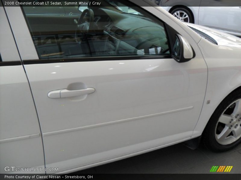 Summit White / Gray 2008 Chevrolet Cobalt LT Sedan