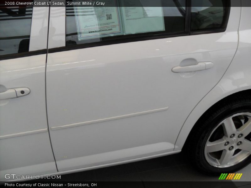 Summit White / Gray 2008 Chevrolet Cobalt LT Sedan