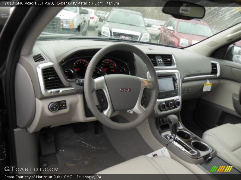 Dashboard of 2013 Acadia SLT AWD