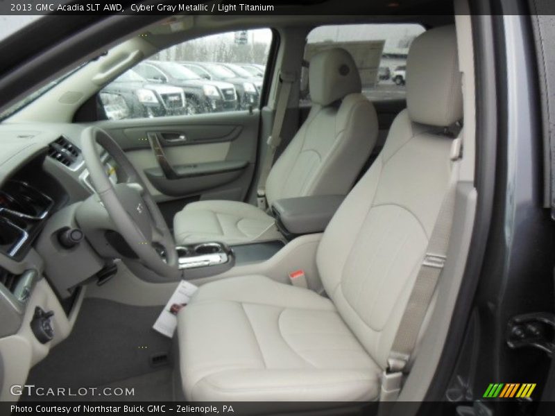  2013 Acadia SLT AWD Light Titanium Interior