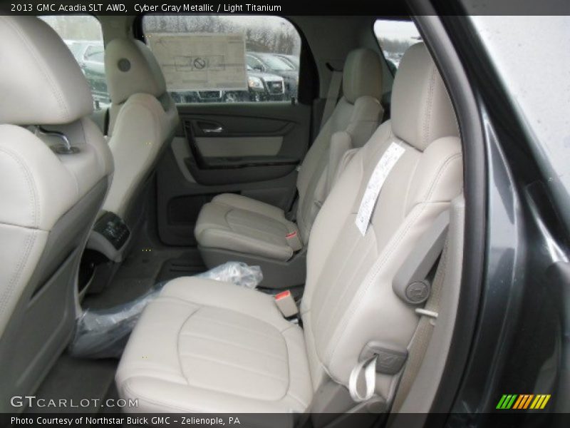 Rear Seat of 2013 Acadia SLT AWD