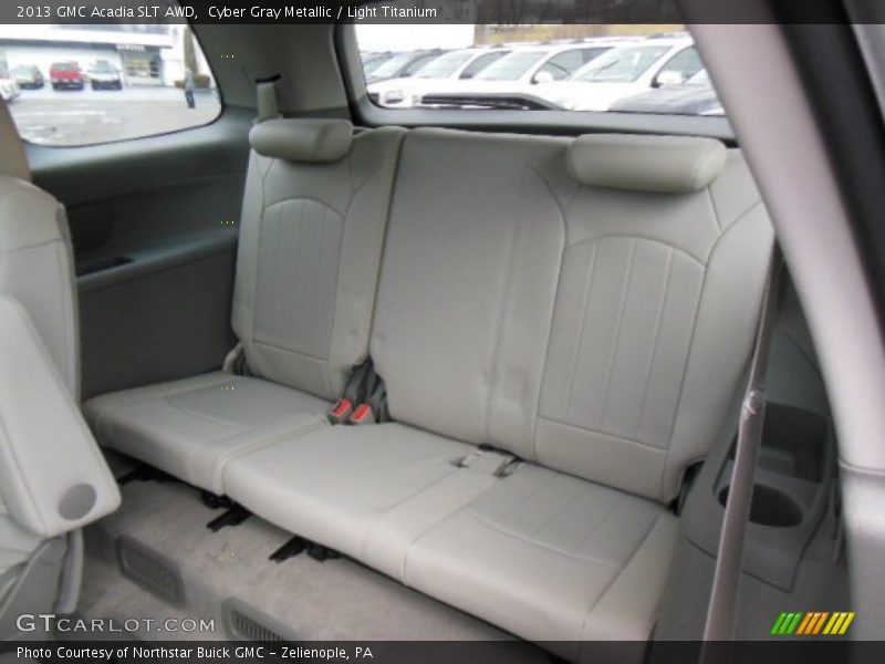 Rear Seat of 2013 Acadia SLT AWD