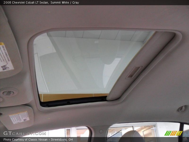 Summit White / Gray 2008 Chevrolet Cobalt LT Sedan