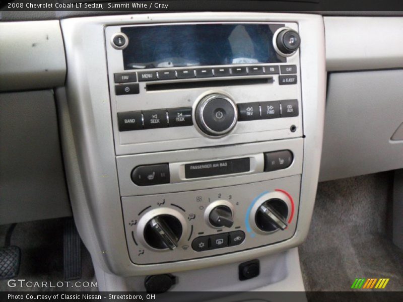 Summit White / Gray 2008 Chevrolet Cobalt LT Sedan