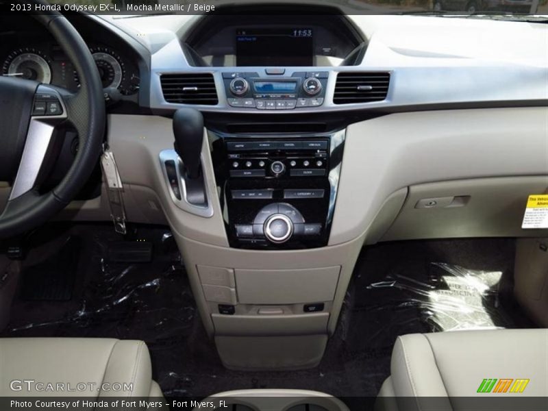 Mocha Metallic / Beige 2013 Honda Odyssey EX-L