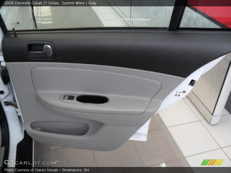 Summit White / Gray 2008 Chevrolet Cobalt LT Sedan