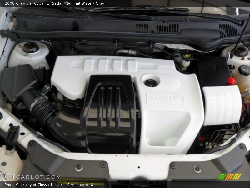 Summit White / Gray 2008 Chevrolet Cobalt LT Sedan
